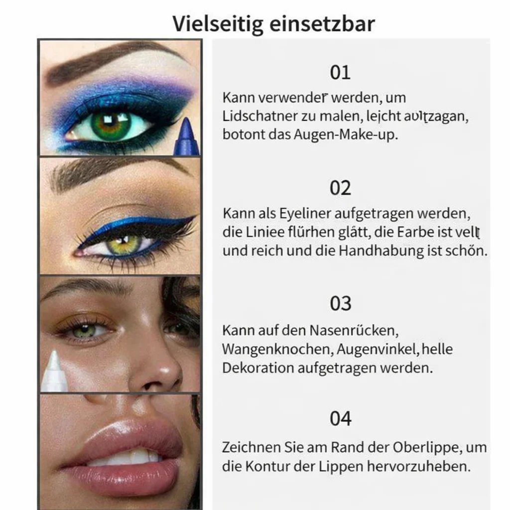 14-Piece Waterproof Gel Eyeliner Set - Image 3