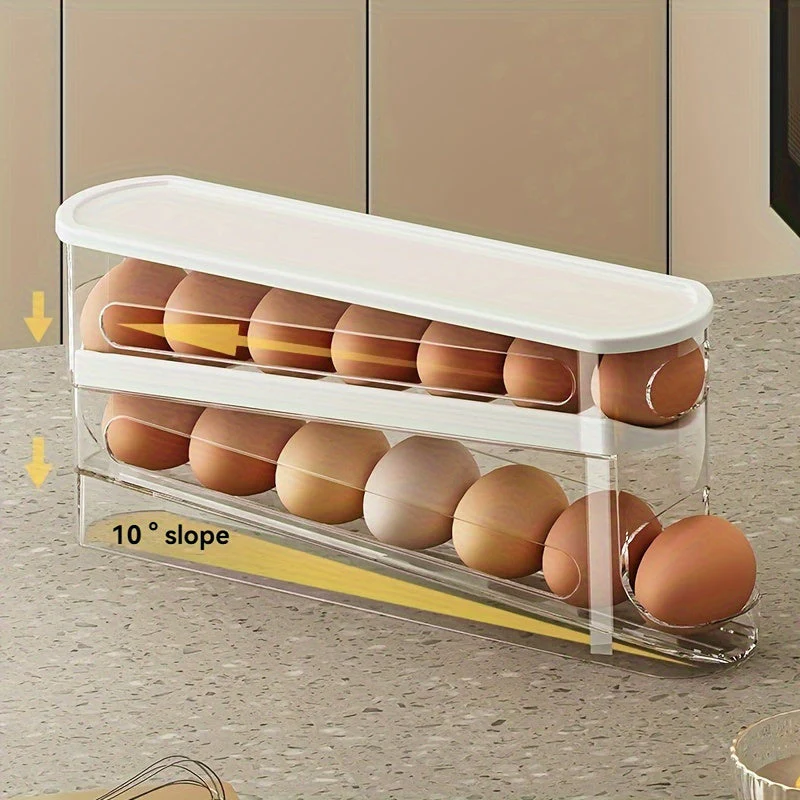 2-Tier Refrigerator Egg Holder - Image 3