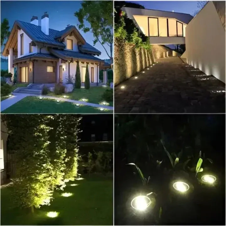 3-Pack Solar Garden Lights – Stylish Outdoor Illumination Without Wires - Image 2