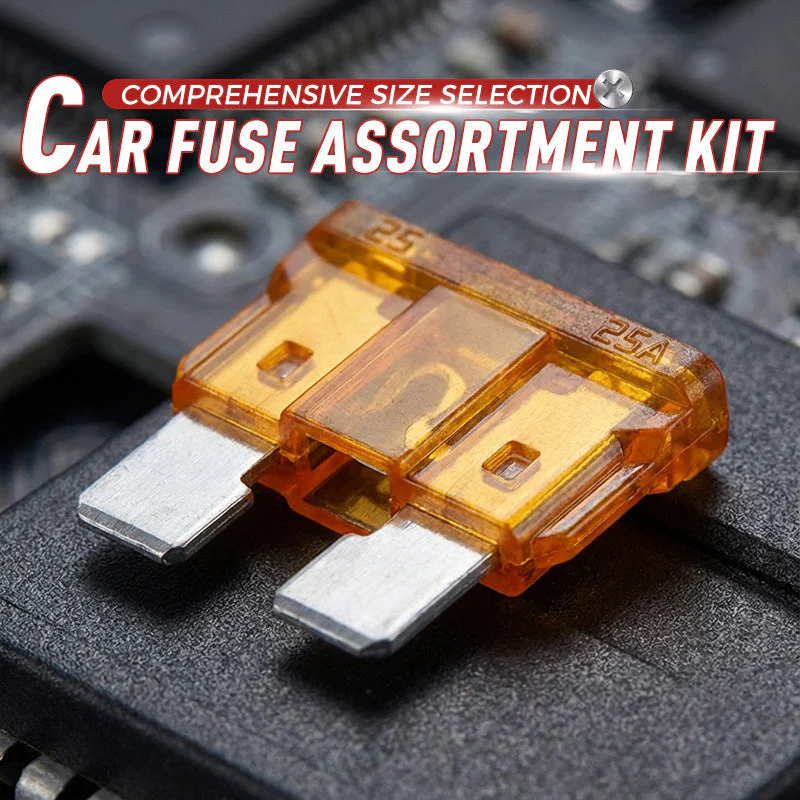 300-Piece Automotive Fuse Assortment with Puller Tool - Image 2