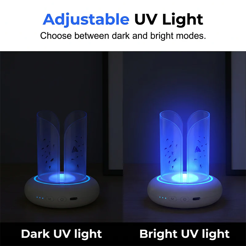 360° UV LED Mosquito Trap with RGB Lighting - Image 5