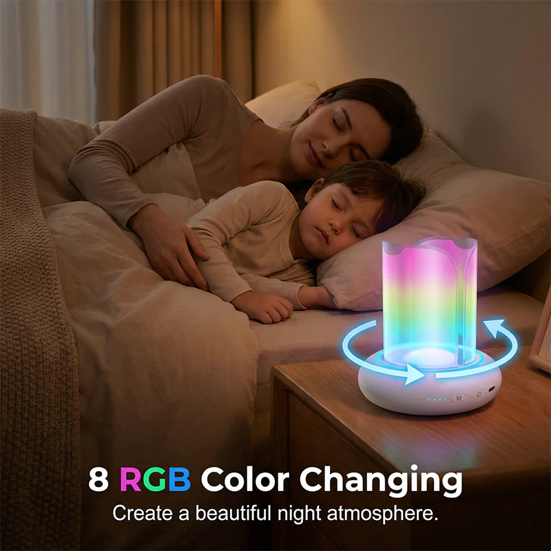 360° UV LED Mosquito Trap with RGB Lighting - Image 6