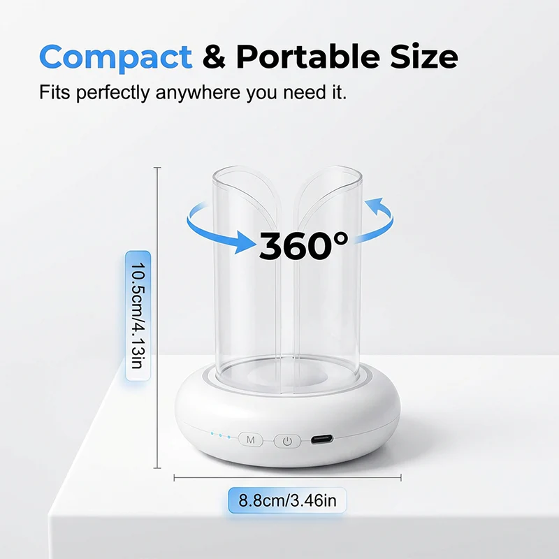 360° UV LED Mosquito Trap with RGB Lighting - Image 8