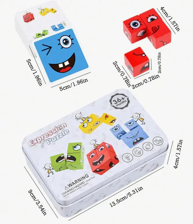 3D Facial Puzzle – Engaging & Educational Toy - Image 5
