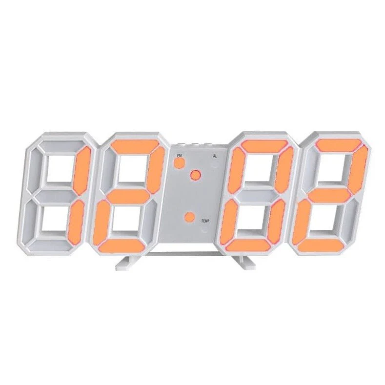3D LED Wall Clock - Effortlessly Read Time in Bright Clarity Anytime - Image 12