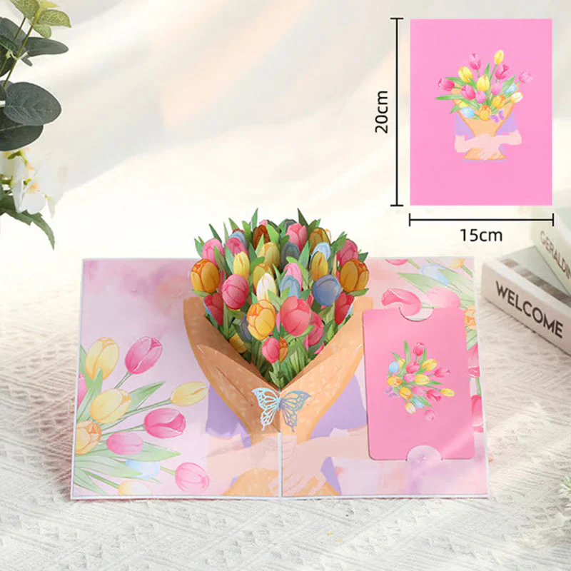 3D Pop-Up Card - Keep Love Alive with Stunning Floral Magic - Image 17