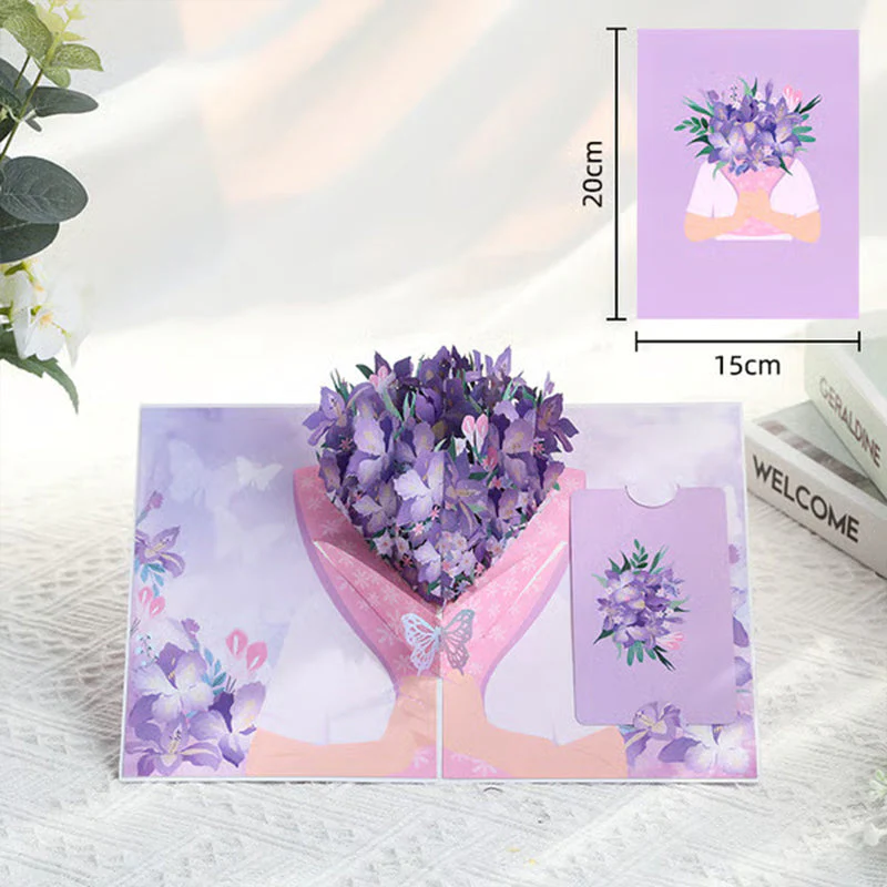3D Pop-Up Card - Keep Love Alive with Stunning Floral Magic - Image 19