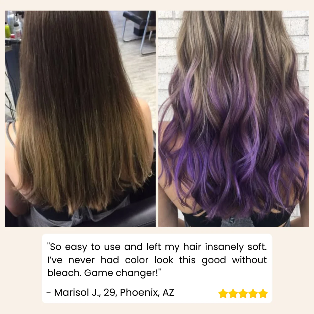 1+1 FREE | GlamUp™ Non-Bleaching Hair Nourishing Hair Coloring Dye - Image 6