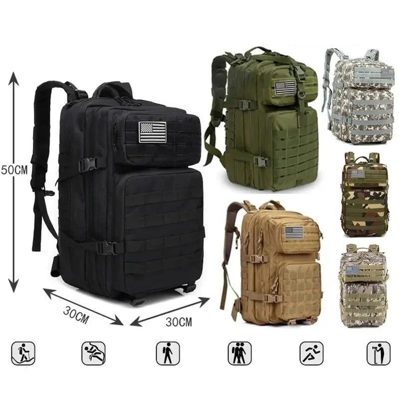 50L Backpack for Effortless Organization and Worry-Free Travel - Image 7