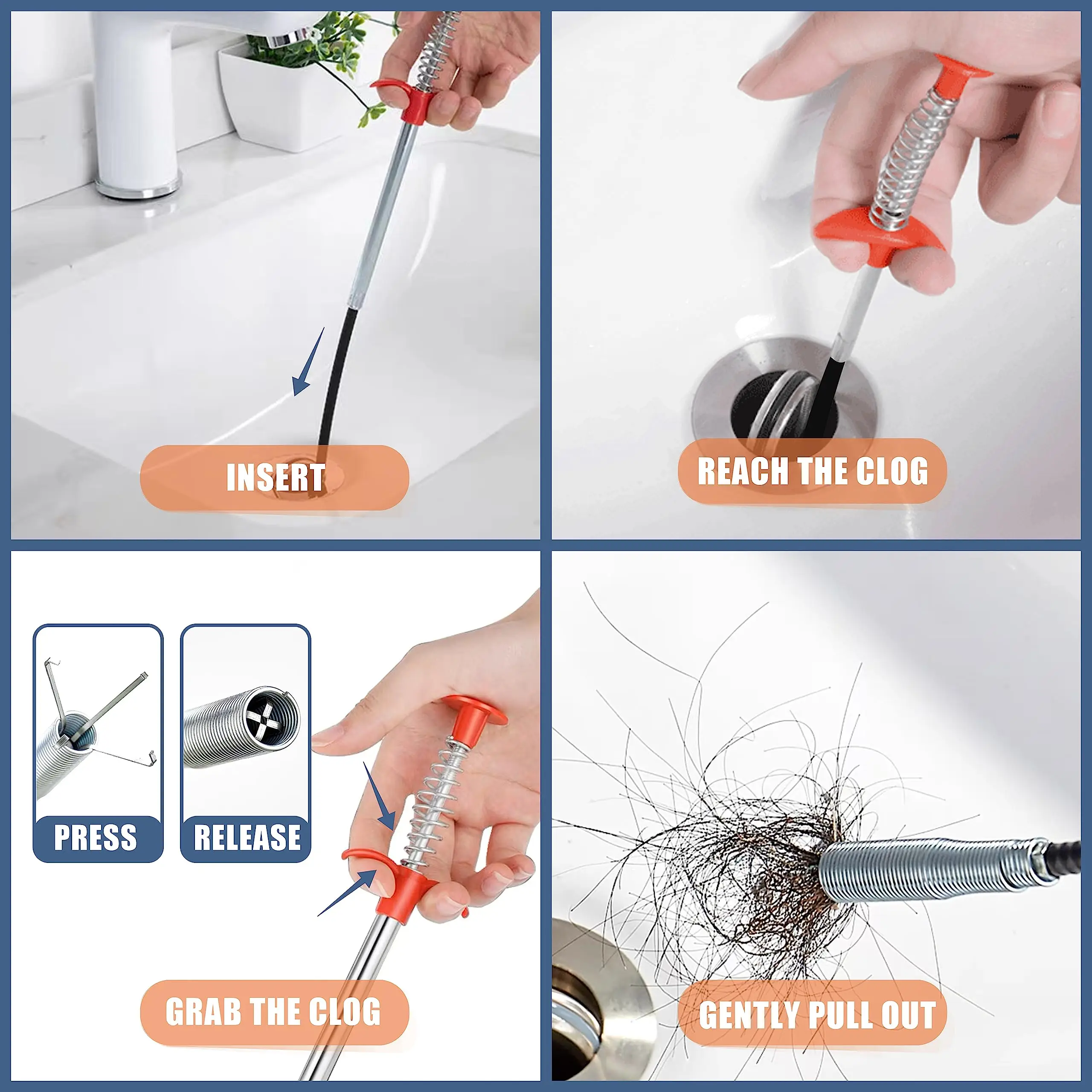 9-Piece Drain Cleaner Set - Image 2