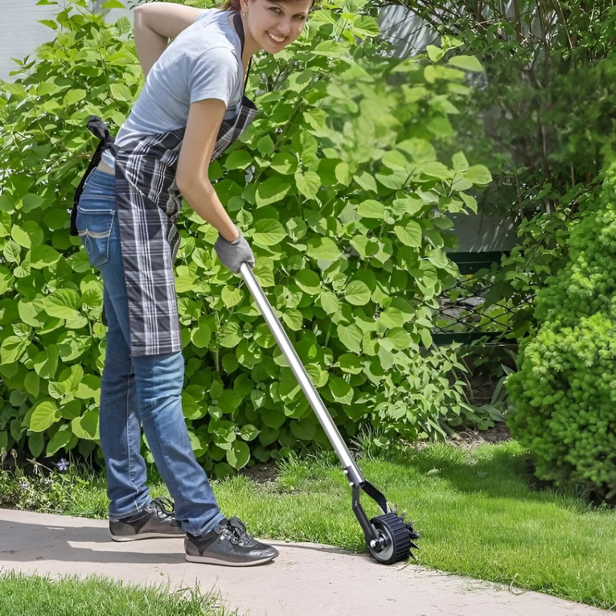 Achieve Pain-Free Lawn Edges While Standing with EdgeMaster Tool