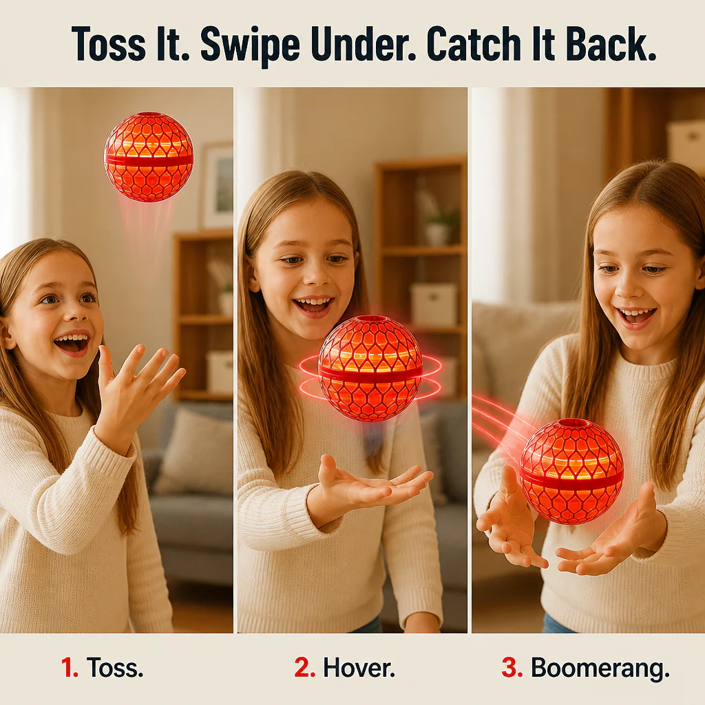 AeroLuxe™ Orb — Toss It, Hover It, Boomerang It Back to Your Hand - Image 3