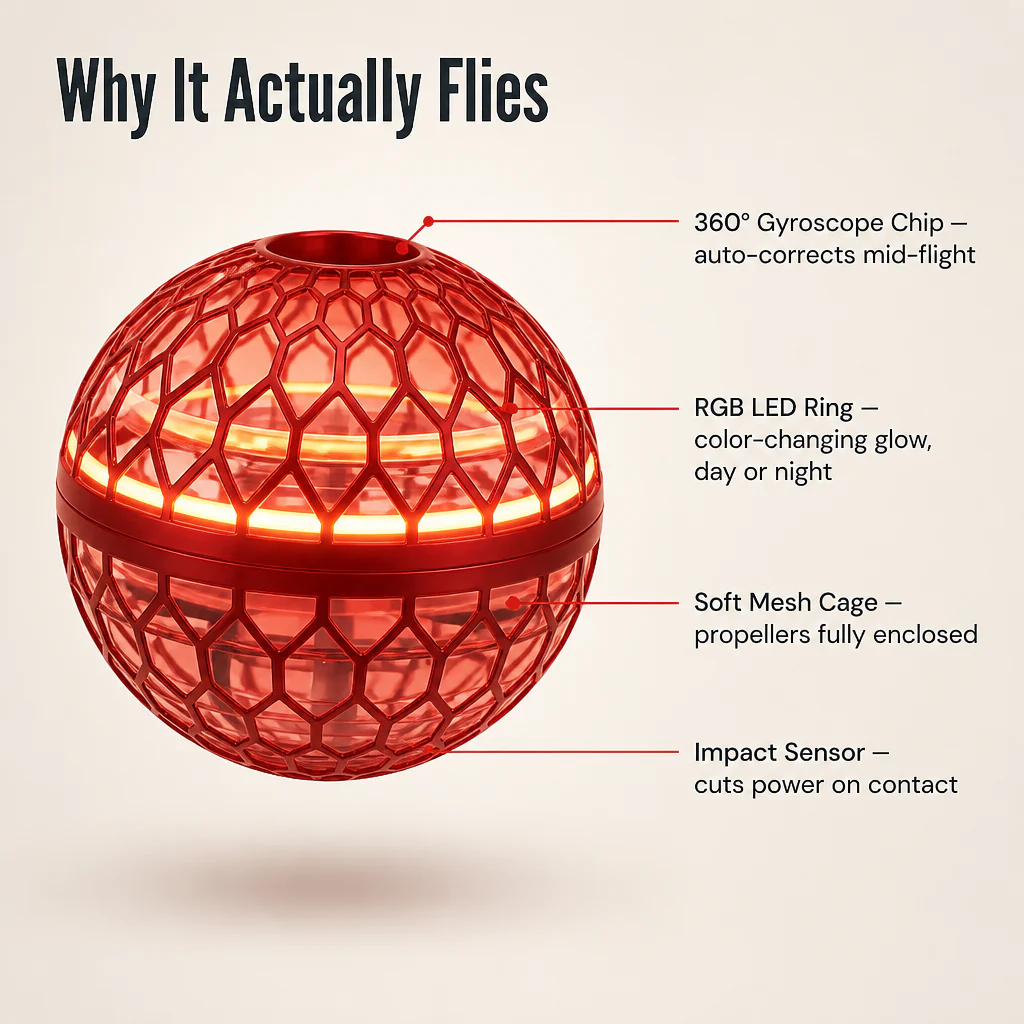 AeroLuxe™ Orb — Toss It, Hover It, Boomerang It Back to Your Hand - Image 4