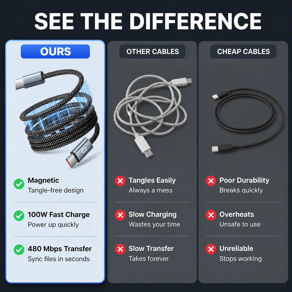 AeroMag™ — Charge Faster, Stay Tangle-Free, and Own Your Space Instantly - Image 5