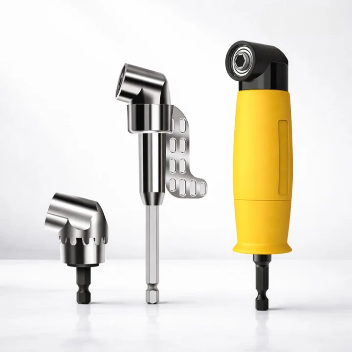 Angle Drill Attachment | Ideal for Confined Spaces | Magnetic Bit Holder | AngleCraft - Image 4