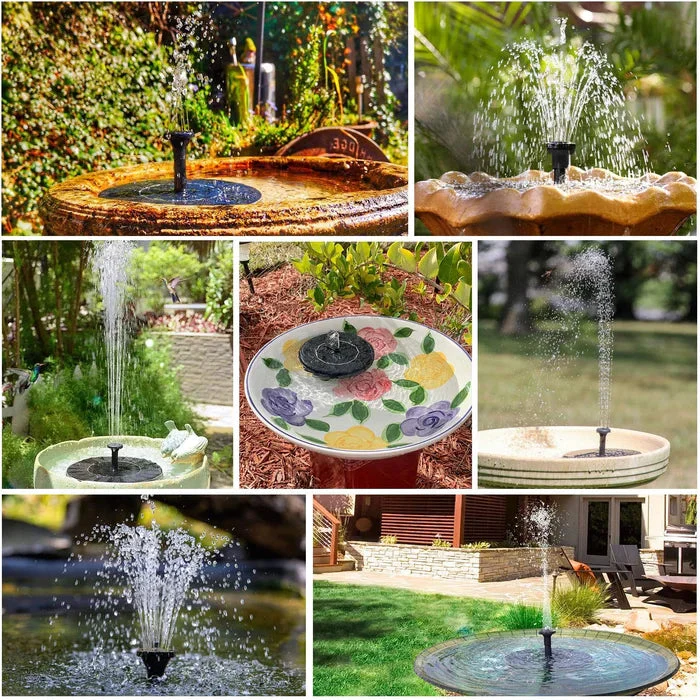 AquaLuxe™ Solar Fountain — Transform Your Garden into a Serene Wildlife Oasis Instantly - Image 2