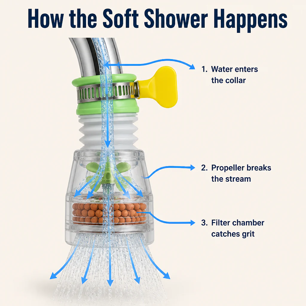 AquaPulse™ — Bend Your Faucet, Soften the Spray, End Countertop Splash - Image 5