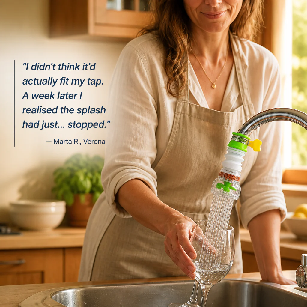 AquaPulse™ — Bend Your Faucet, Soften the Spray, End Countertop Splash - Image 6