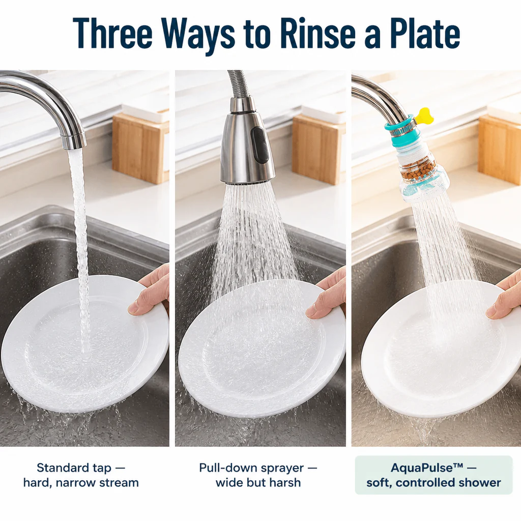 AquaPulse™ — Bend Your Faucet, Soften the Spray, End Countertop Splash - Image 8