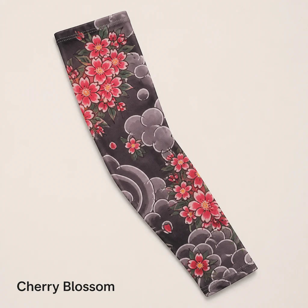 ArborSkin™ – Japanese Tattoo-Print UPF 50+ Sun Protection Arm Sleeve - Image 15