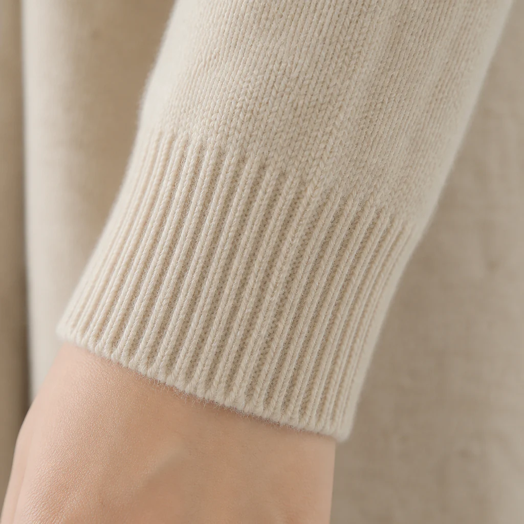 ArcticSilk™ – Cozy Relaxed-Fit Turtleneck Sweater with Ribbed Trim - Image 6