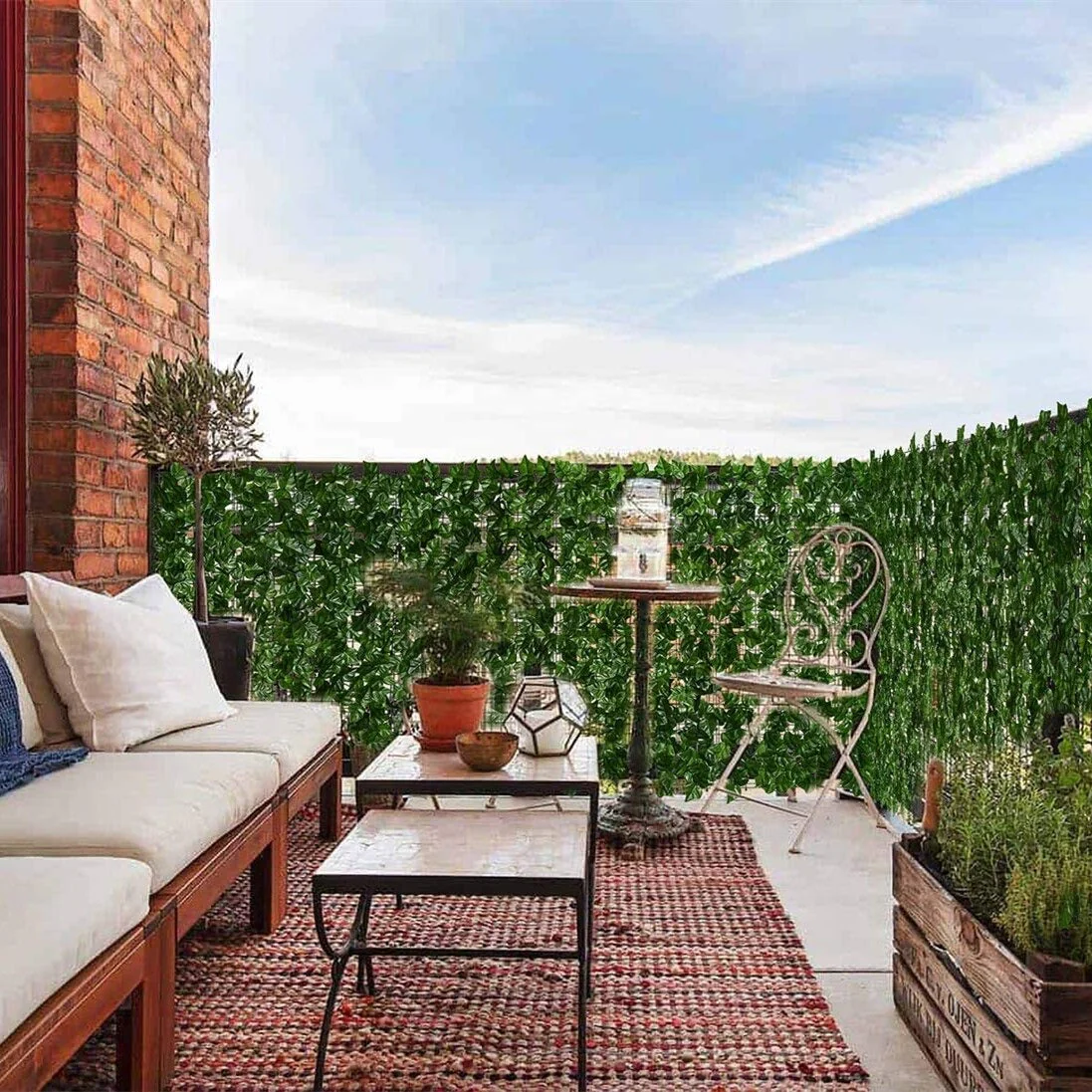 Artificial Leaf Privacy Fence | Weatherproof and UV Resistant | Customizable | LeafShield - Image 5