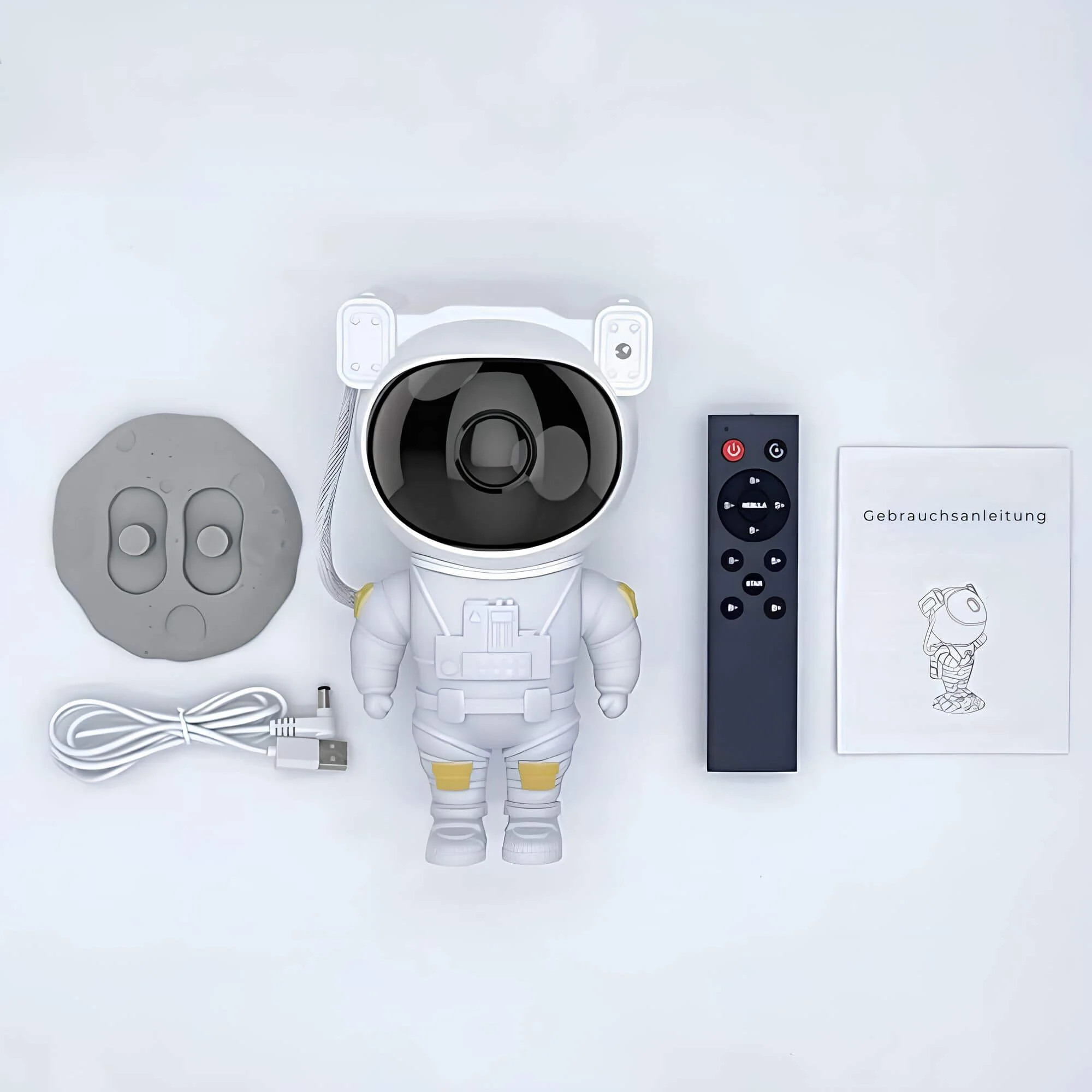 Astronaut Starry Sky LED Projector Lamp - Nightstand Lamp - Image 6