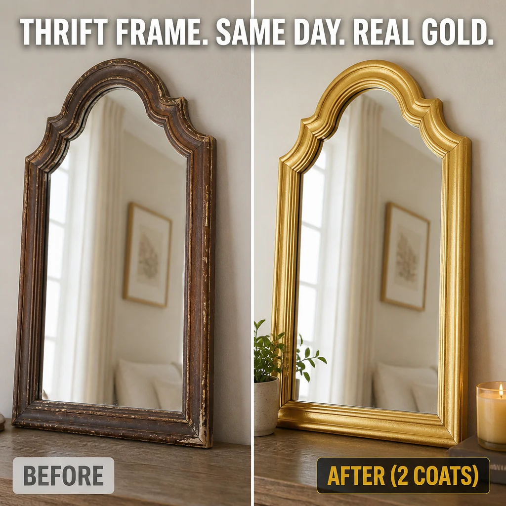 AurumLux™ — Brush On Mirror-Bright Gold That Sticks to Wood, Metal & Plastic - Image 6