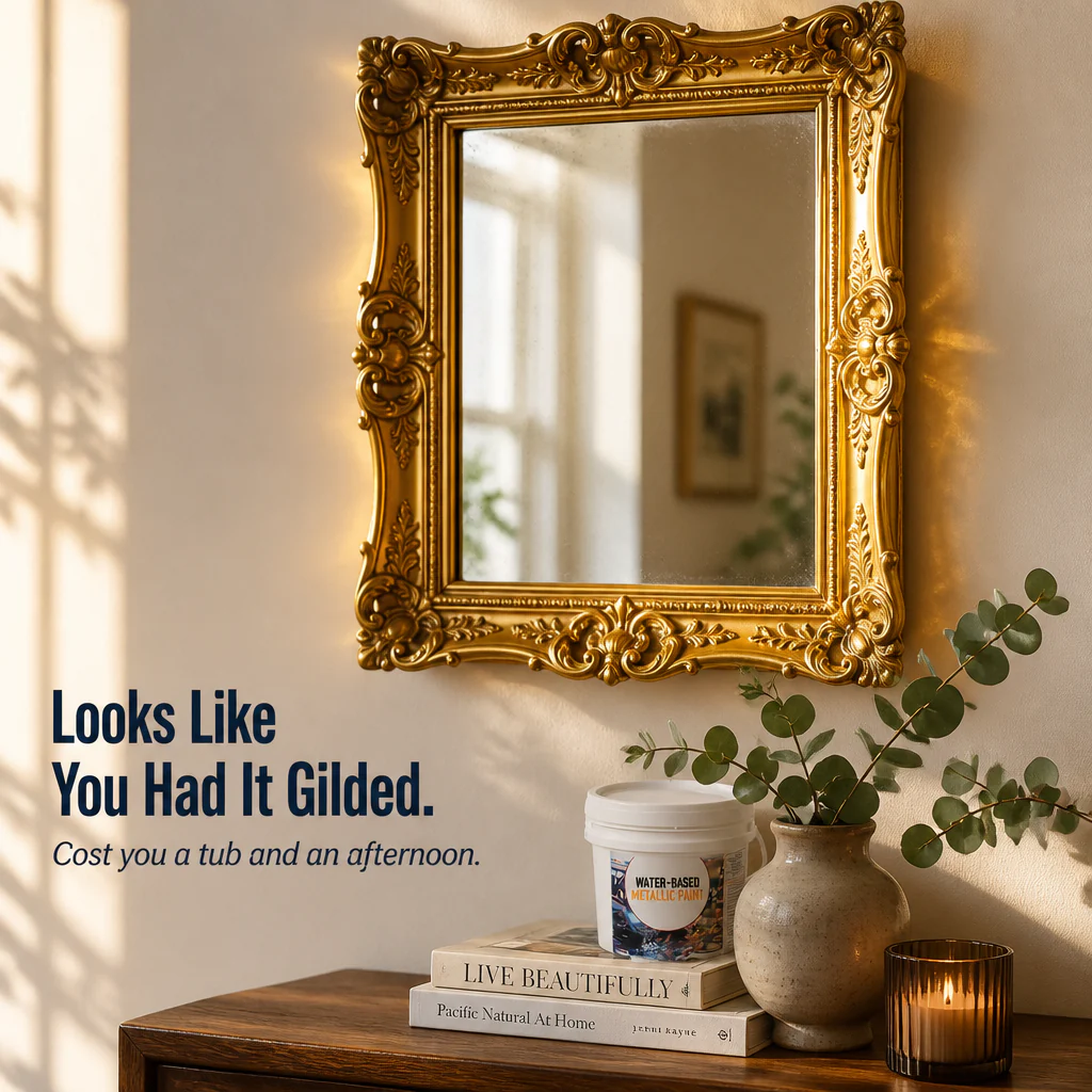 AurumLux™ — Brush On Mirror-Bright Gold That Sticks to Wood, Metal & Plastic - Image 9
