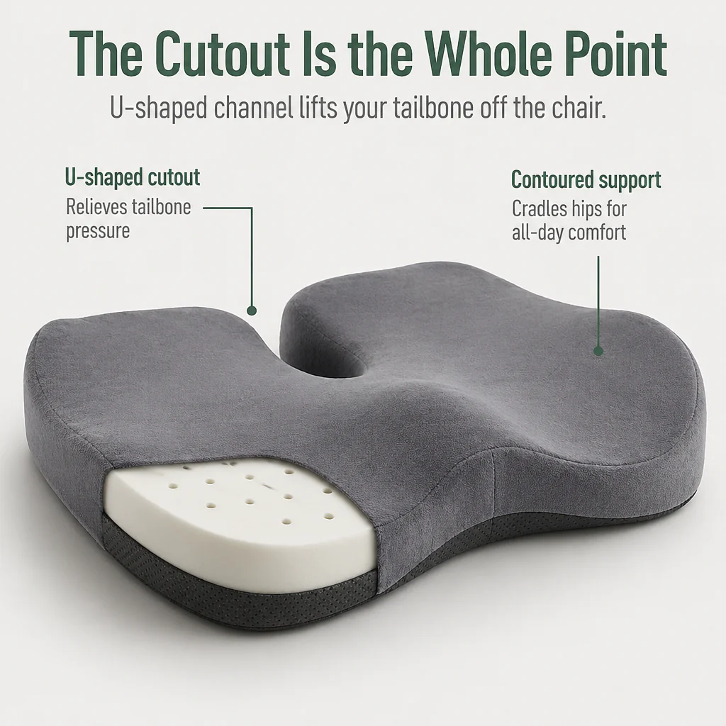 BackEase™ — Experience All-Day Freedom From Tailbone Pain With Heavenly Support - Image 3
