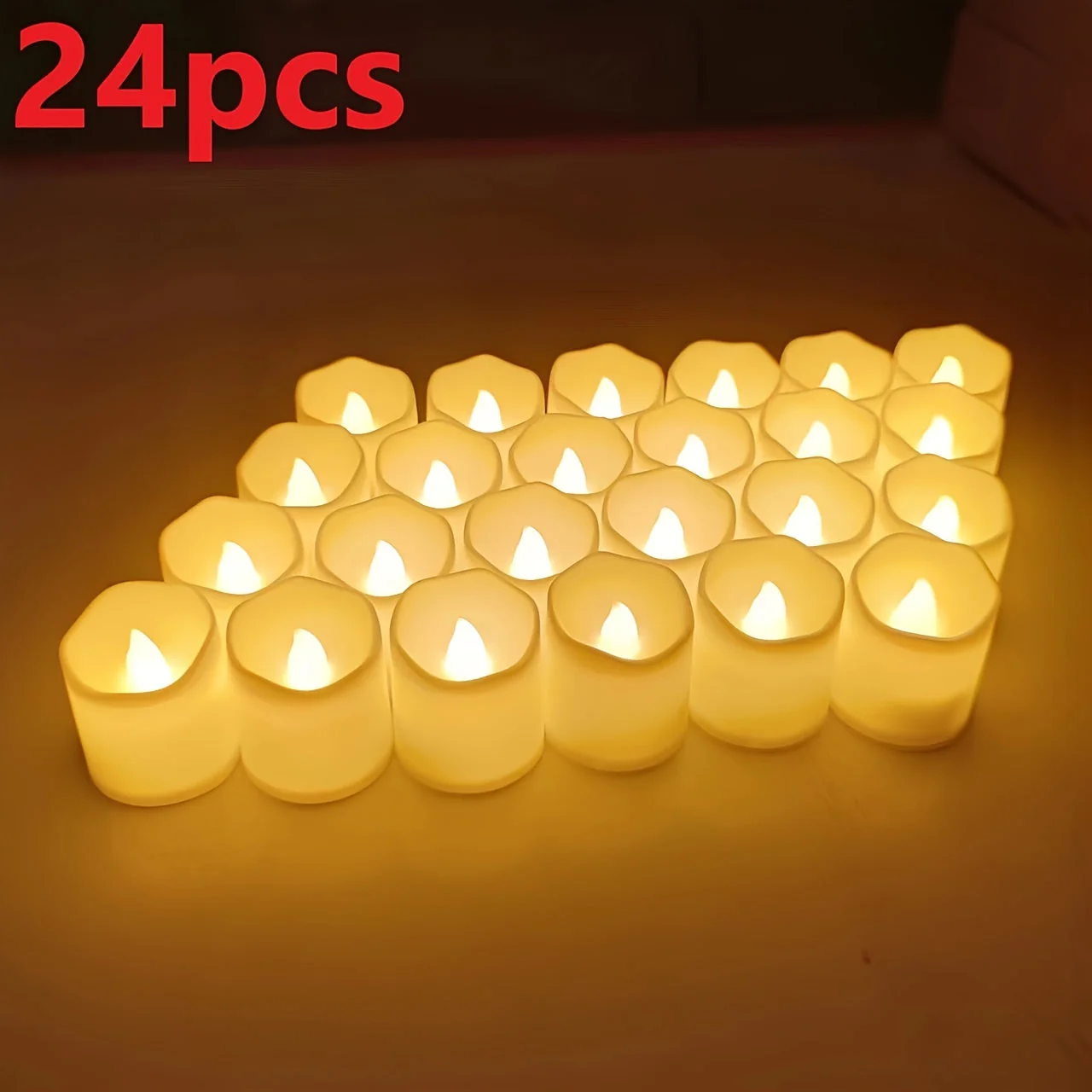 Battery-Operated LED Tealights - Image 3
