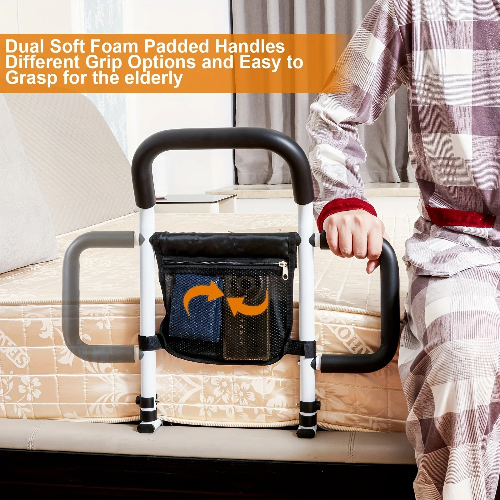 Bed Assist Handle with Dual Grip - Image 2