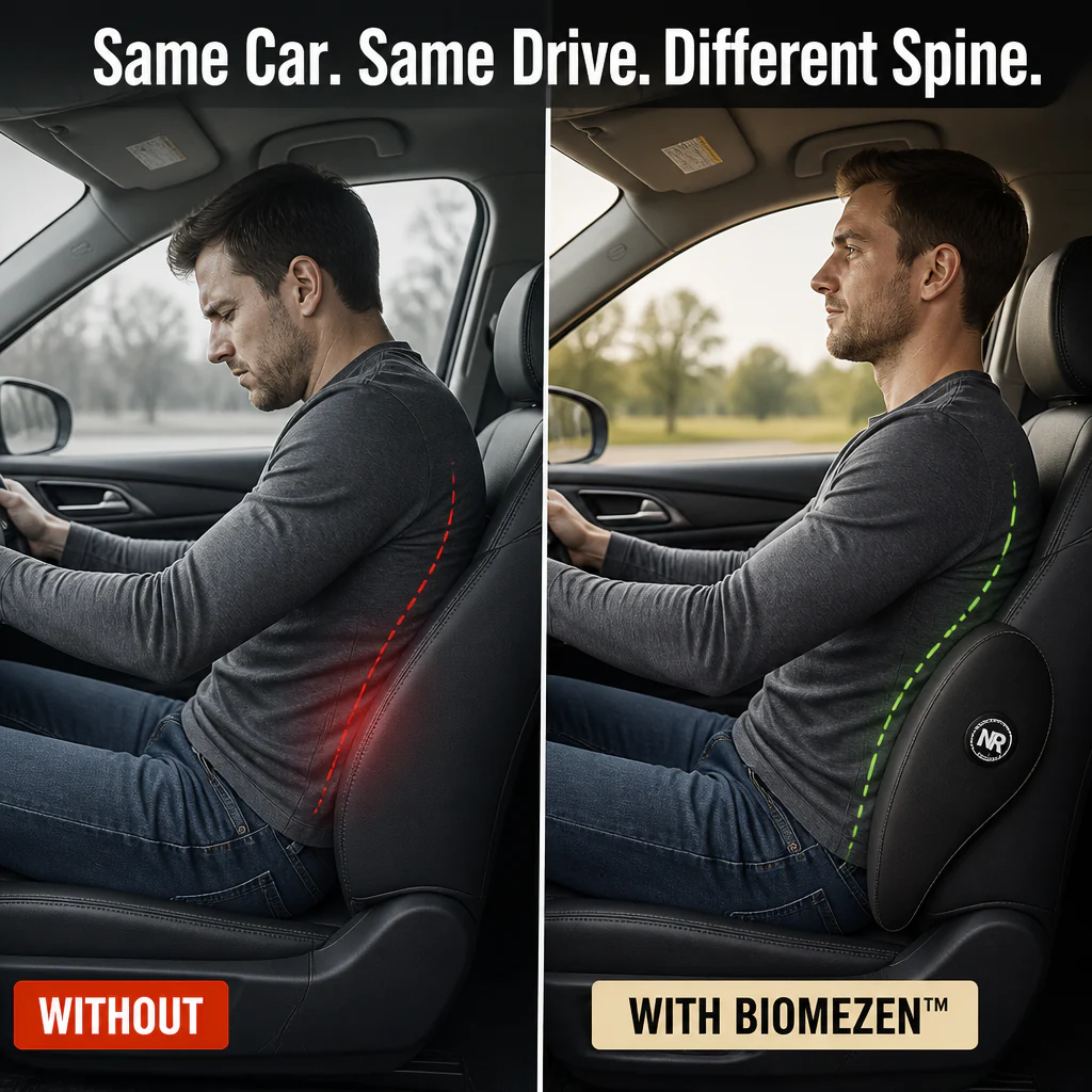 BiomeZen™ — Cradle Your Neck and Lock In Your Lower Back on Long Drives - Image 6