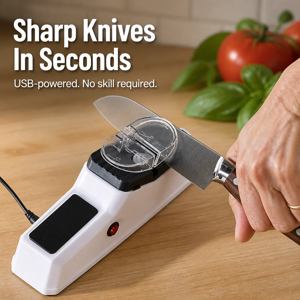 BladeCraft™ — Get Knives Sharp Enough to Glide Through Tomatoes Again