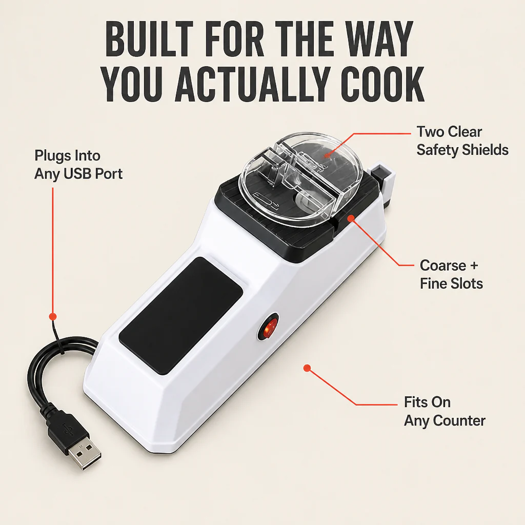 BladeCraft™ — Get Knives Sharp Enough to Glide Through Tomatoes Again - Image 6