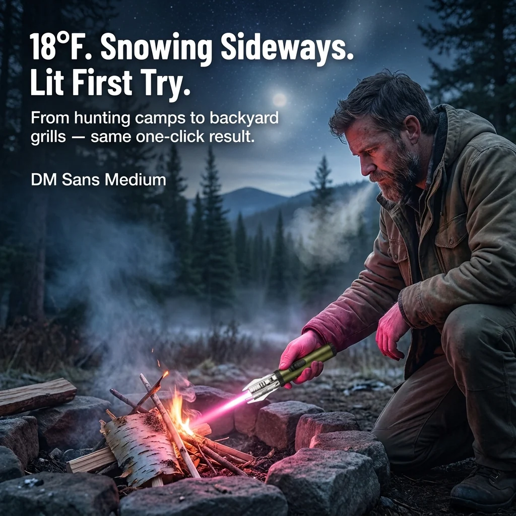 BlazeForce™ — Light Anything in Any Weather With One Steady Jet Flame - Image 5