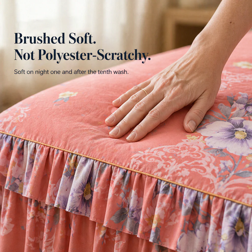 BloomEase™ — Drape Your Bed in Painterly Blooms from Sheet to Floor - Image 6
