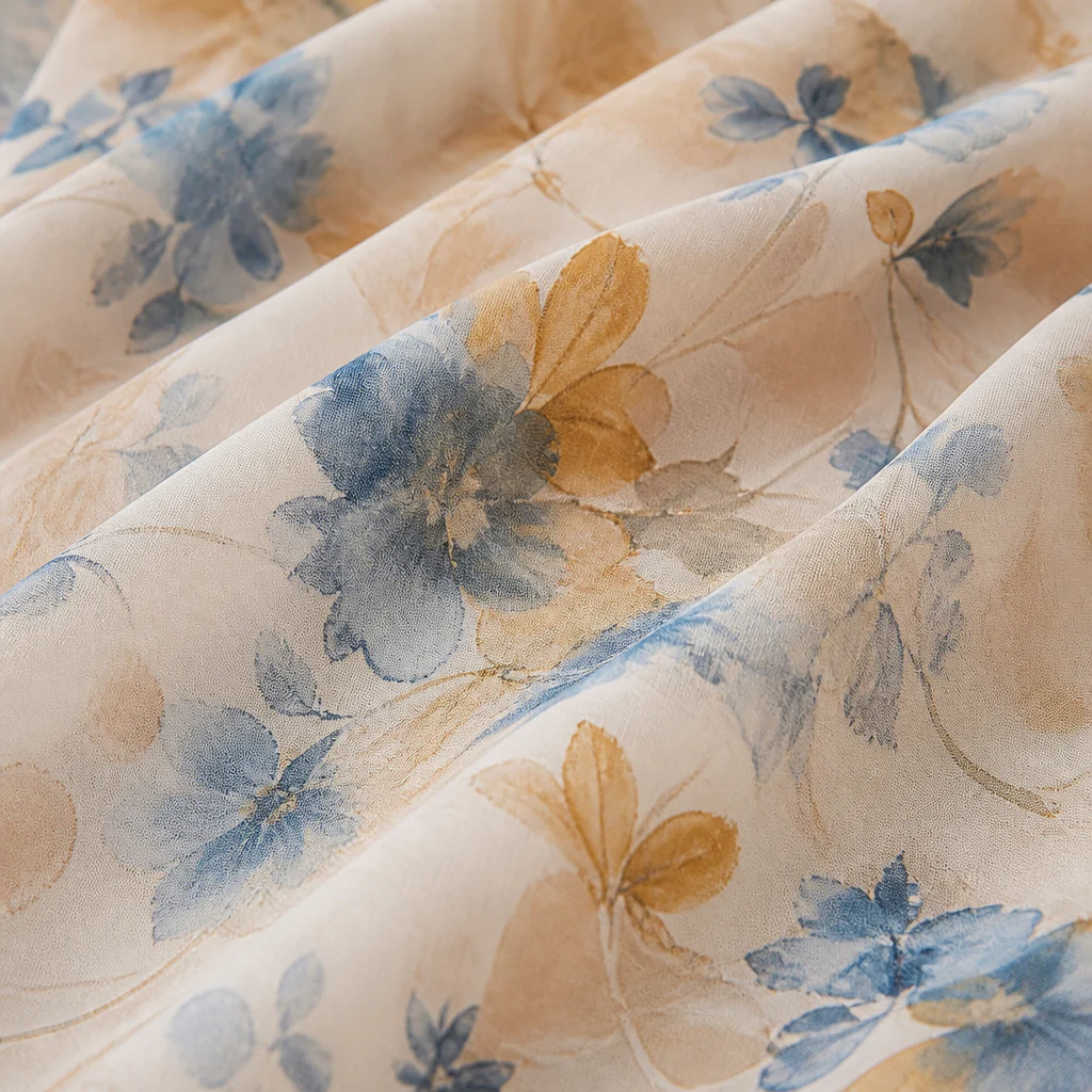 BlossomAura™ – Vintage Floral Maxi Dress with Smocked Waist & Ruffled Hem - Image 8