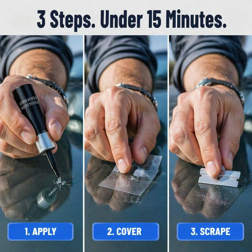 CrystalArmor™ — Stop Cracks Spreading and Save $300+ on Windshield Replacement - Image 6
