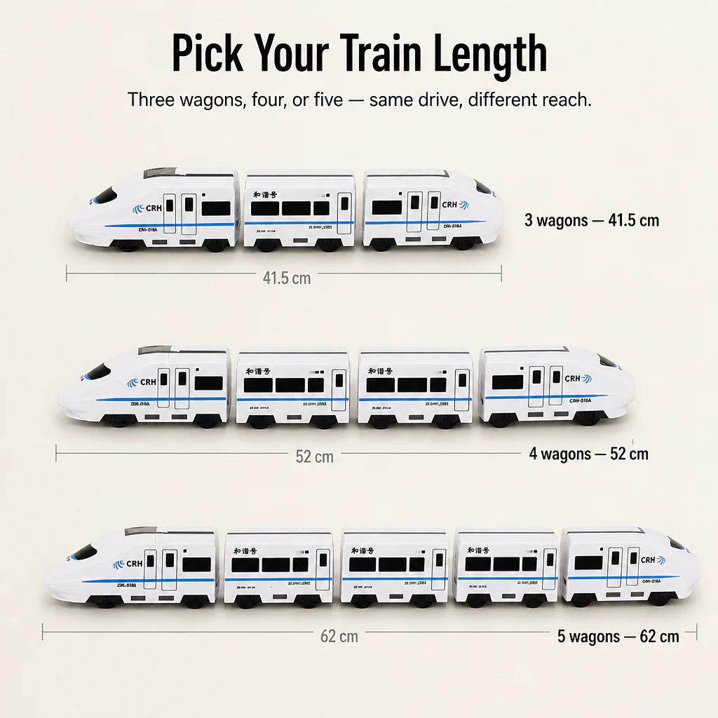 BrainBuzz Express™ — Race a Real-Looking Bullet Train Around Their Bedroom Floor - Image 3