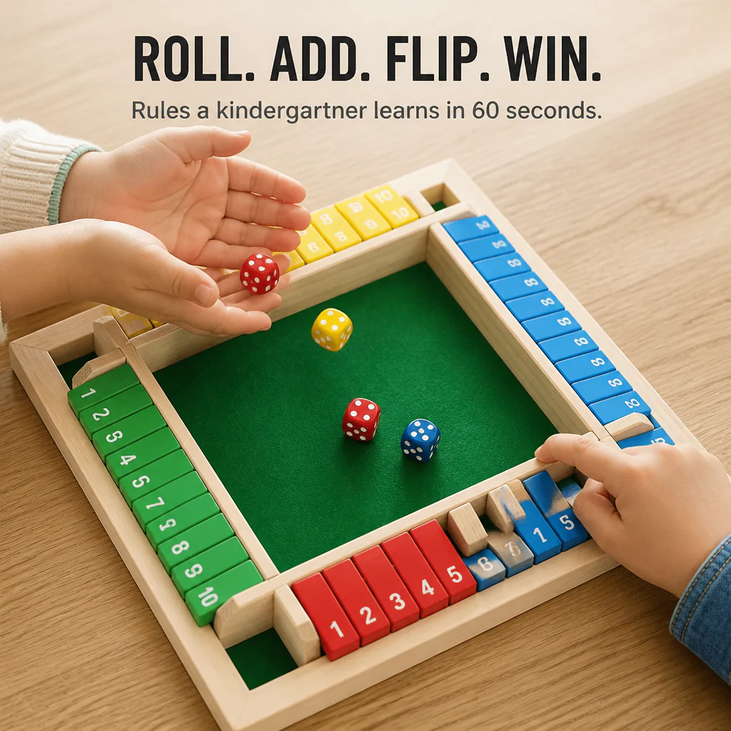 BrainSwing™ — Roll, Add & Shut the Box for Screen-Free Family Nights - Image 3