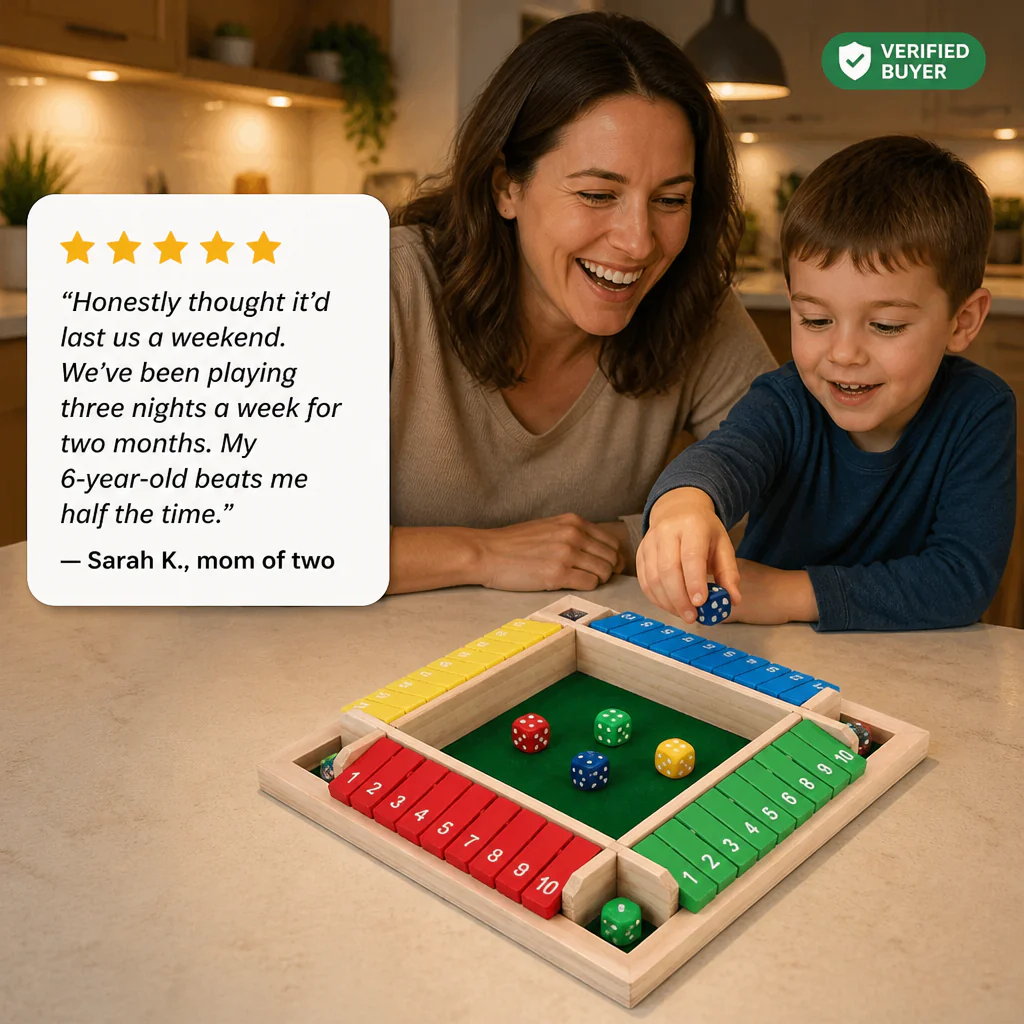 BrainSwing™ — Roll, Add & Shut the Box for Screen-Free Family Nights - Image 7