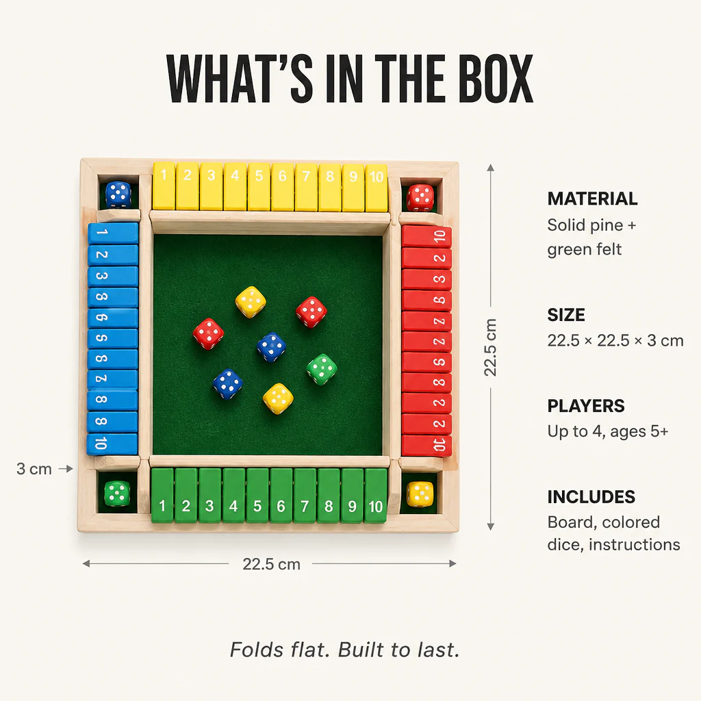 BrainSwing™ — Roll, Add & Shut the Box for Screen-Free Family Nights - Image 8