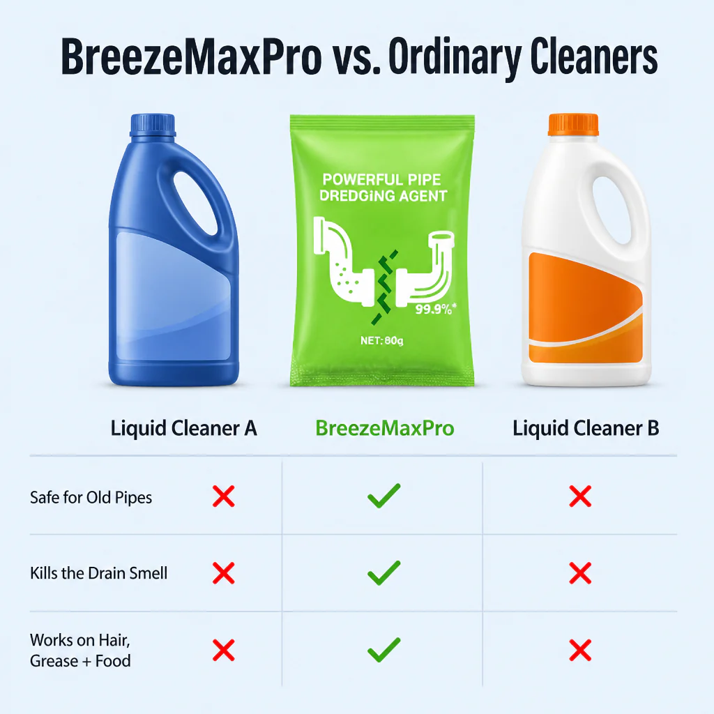 BreezeMaxPro™ — Dissolve Stubborn Drain Clogs and Wipe Out The Rotten Smell - Image 5
