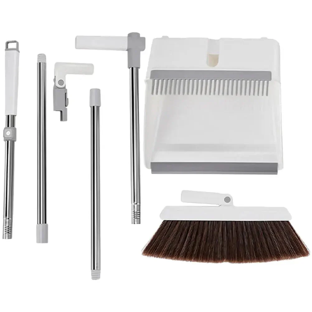 Broom with Dustpan Set | Upright Sweeping Without Stooping | Comb-Edged | CleanStand - Image 4
