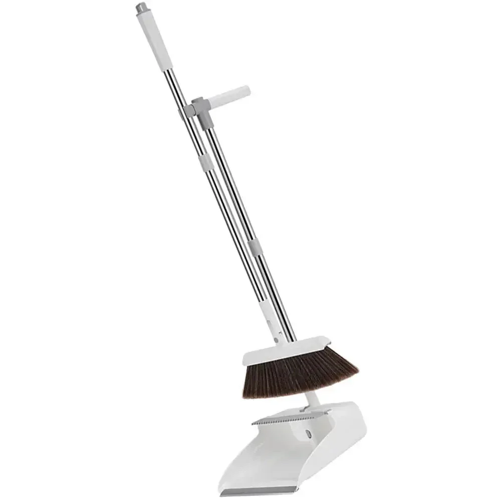 Broom with Dustpan Set | Upright Sweeping Without Stooping | Comb-Edged | CleanStand - Image 6