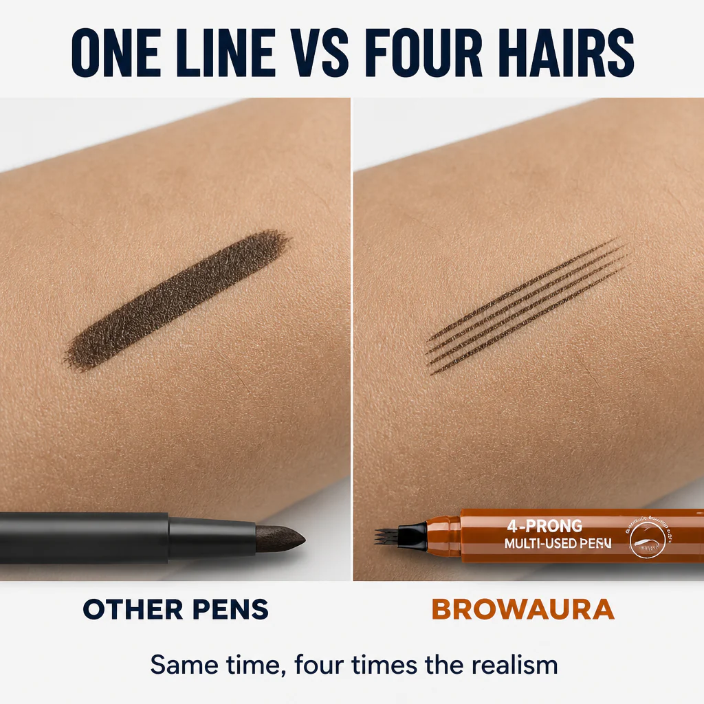 BrowAura™ — Fill Patchy Beard Spots in Seconds With Four Hair-Stroke Tips - Image 5