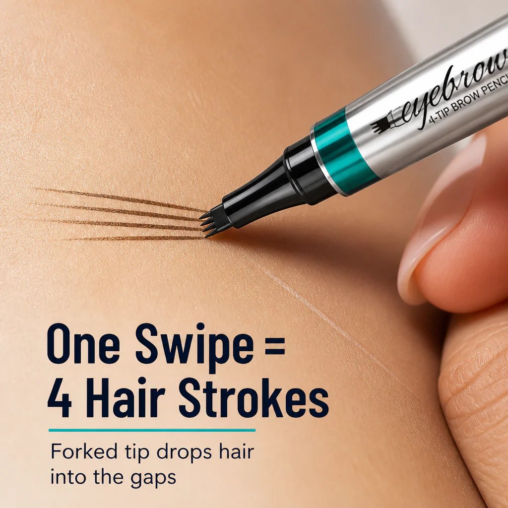 BrowLuxe™ — Draw Real-Hair Brow Strokes in 60 Seconds, Skip the Microblading - Image 3