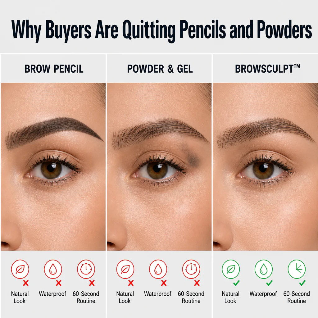 BrowSculpt™ — Brush On Hair-Like Microblade Brows In Under 60 Seconds Flat - Image 7