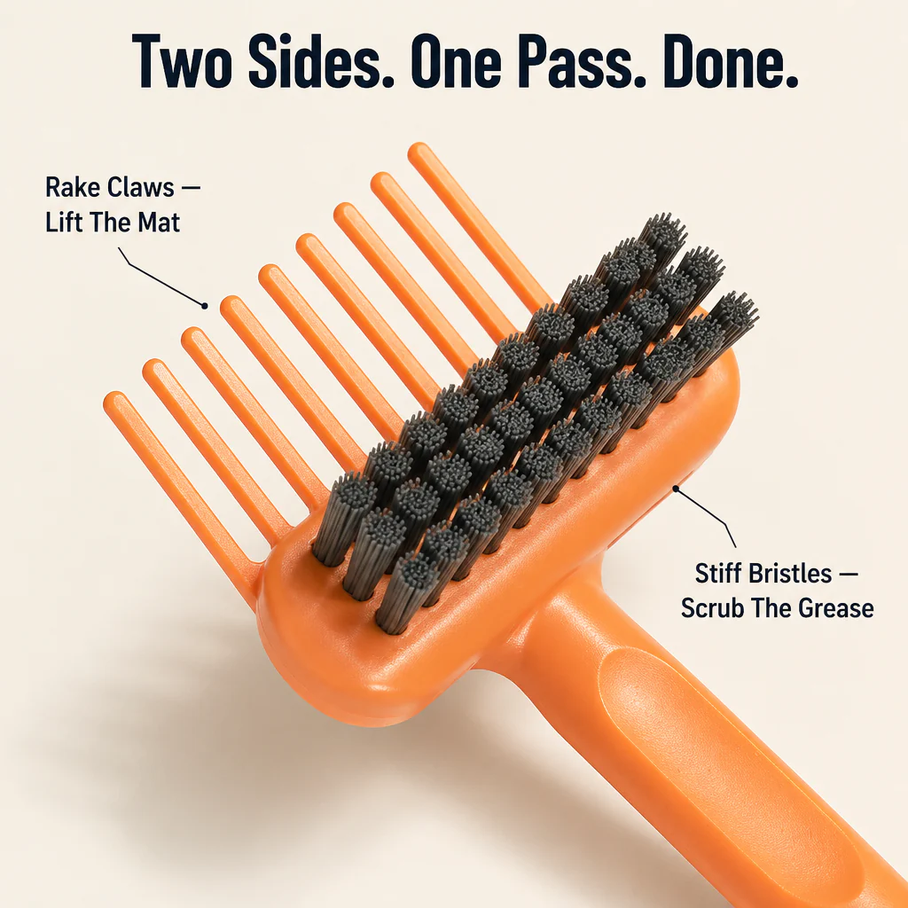 BrushVibe™ — Rake Out Tangled Hair And Scrub The Grime From Every Brush - Image 3